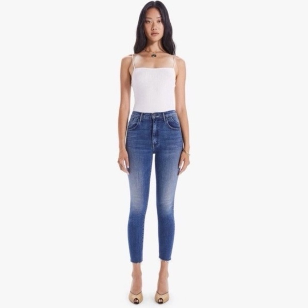 RARE MOTHER NWT THE STASH SWOONER ANKLE FRAY in Chick Flick—27